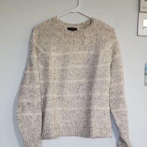 Grey and white Sweater
